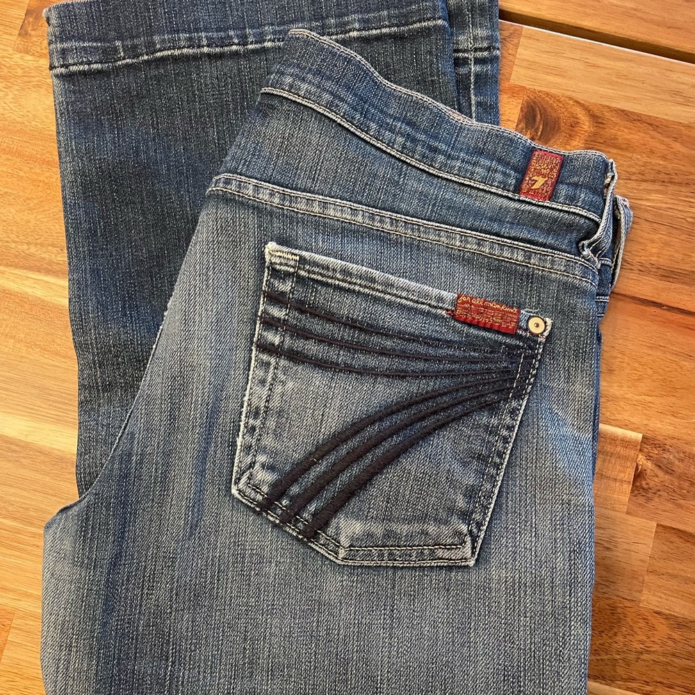 Dojo 7 For All Mankind Blue Denim